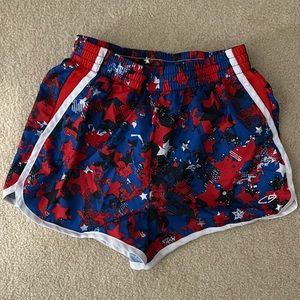 Red, White, and Blue Stars Champion Shorts